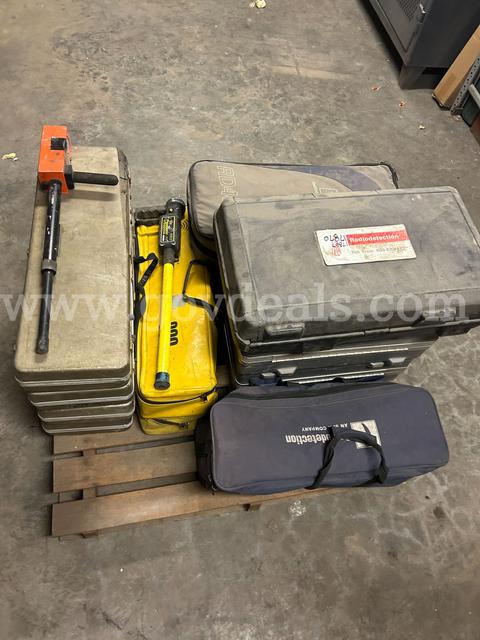 Bulk Pipe and Cable Locators: Heath Tech, Pipehorn, Radio Detection, Metrotech and more