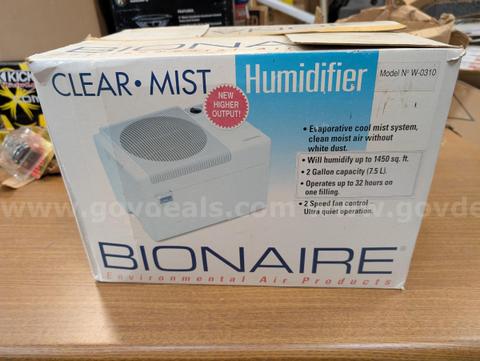BIONAIRE HUMIDIFIER W-0310