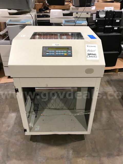 IBM 6400 series line matrix printer.