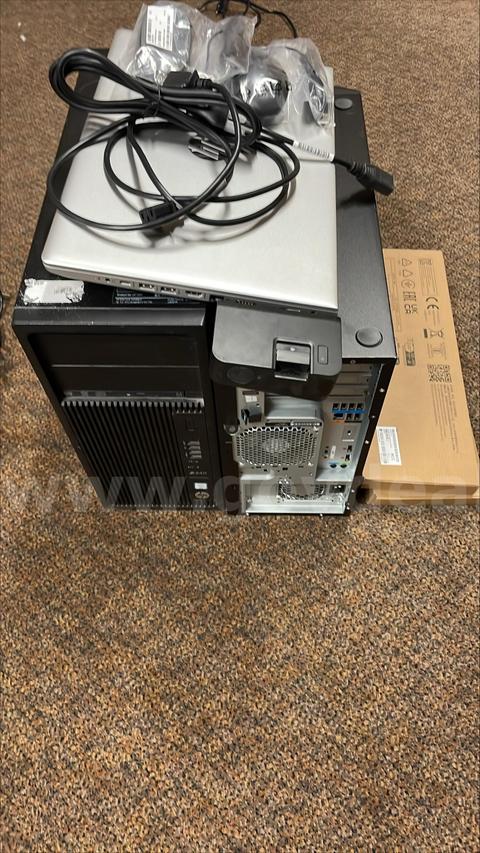 1 laptop and 2 towers