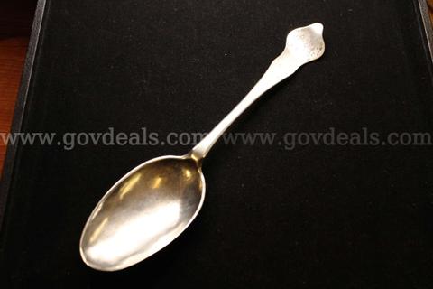 1- Silver Serving Spoon