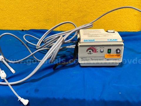 (1) Gaymar T-Pump Model TP-500 Heat Therapy Pump