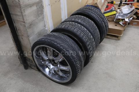 Set of 4 Tires and Rims