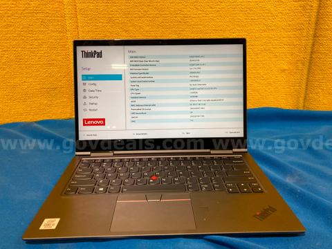 (1) Lenovo Thinkpad 14.0" Laptop- Intel i5, 16GB RAM, 256GB SSD, OS: Windows 10 Home