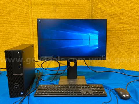 (1) Dell OptiPlex 7000- Intel i9, 8GB RAM, 512GB SSD, (1) Monitor, (1) Keyboard, (1) Mouse
