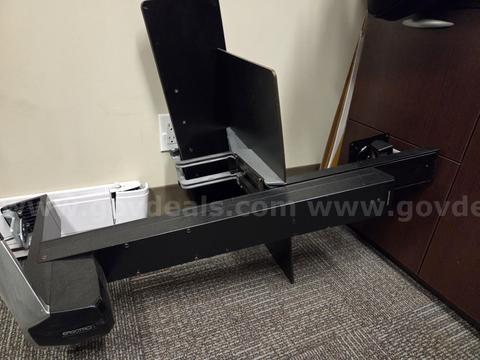 USED -Single Monitor Sit-Stand Workstation