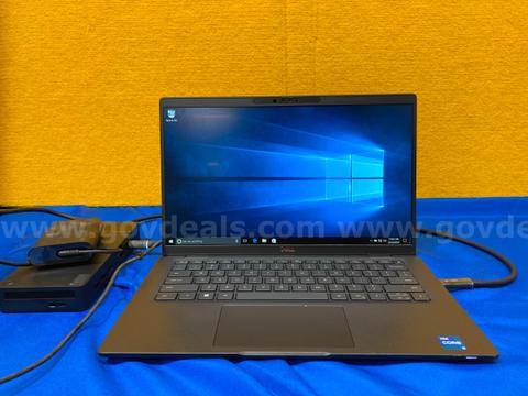 (1) Dell Latitude 7430 14.0" Laptop- Intel i5, 16GB RAM, 256GB SSD, OS: Windows 10 Home, (1) Charger