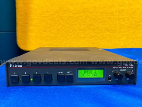 (1) Extron DVS 304 Digital Video and RGB Scaler