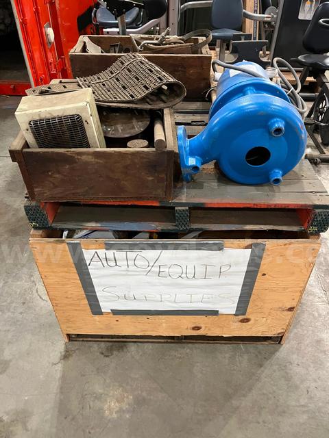 Miscellaneous equipment/items, sewer pump