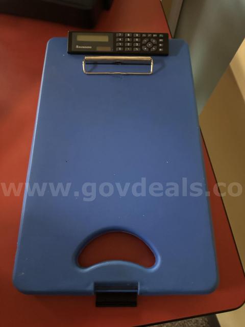 Plastic storage clip board