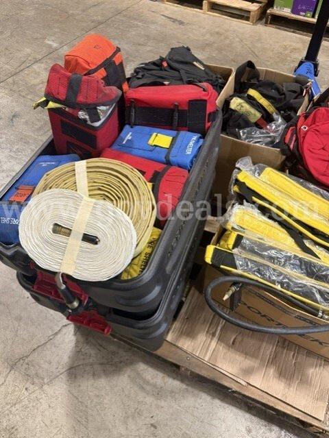 Mixed Lot of Wildland Firefighting Gear - Web Gear, Packs, Fire Shelters & Water Bags