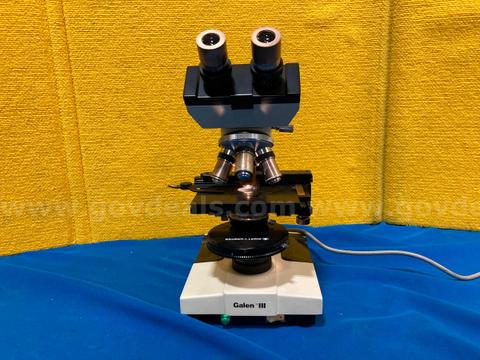 (1) Bausch & Laum Cambridge Instruments Galen III Microscope