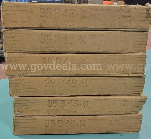 35B48-3/4" Sprocket-Lot of 6. New in Box