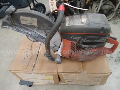Three (3) Concrete Saws