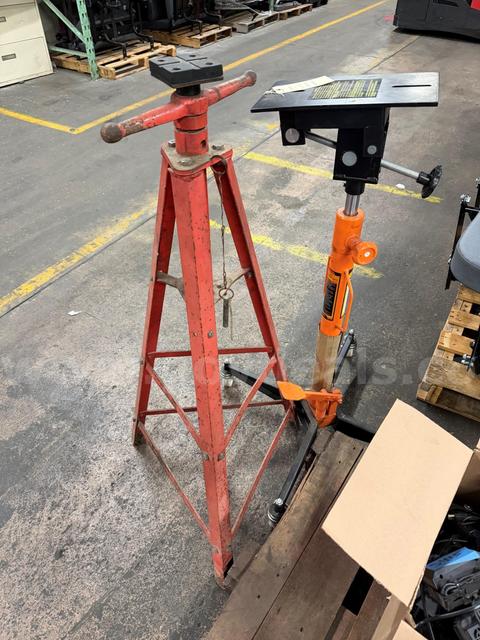 Transmission Jack and Jack Stand