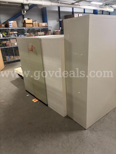 Lot of Four (4) Lateral Filing Cabinets