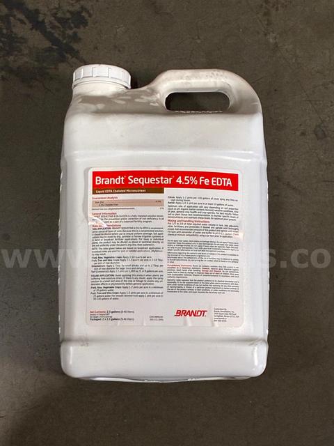 BRANDT® Sequestar® 4.5% Fe EDTA Chelated Iron Fertilizer