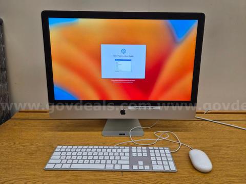 (1) Apple iMac 27” Computer bundle - [IU-NW]