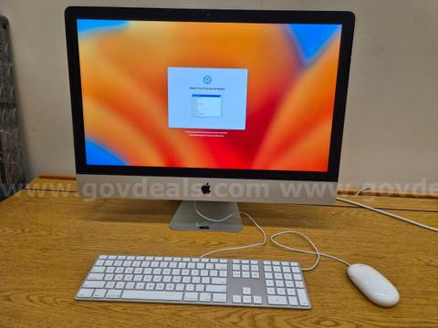 (1) Apple iMac 27” Computer bundle - [IU-NW]