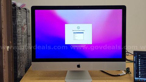 (1) Apple iMac 27” Computer - [IU-NW]
