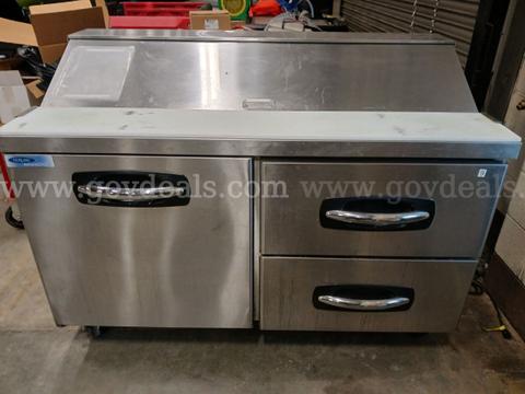 Norlake Advantedge sandwich prep refrigerator