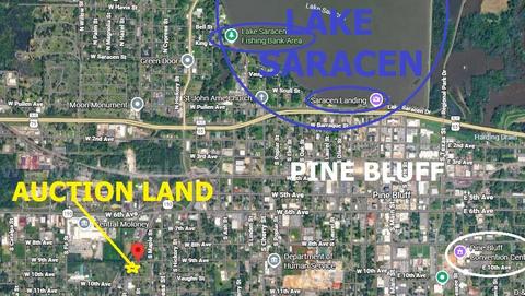 AFFORDABLE AUCTION LAND NEAR The LAKE! SCHOOLS! RIVER! PARKS! CASINO! In BOOMTOWN Pine Bluff, AR! NO RESERVE!