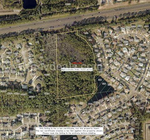 Matured Tax Lien Certificate #1118 - Duval County, FL - No reserve.