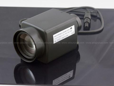 Lens - 1/1.8" 2MP Zoom 9-144mm, F1.6, DC, IR, w/presets Z/F 4-wire