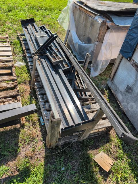 Obsolete bus Shelter Panels, Roof and Misc. Parts for Parts or Scrap