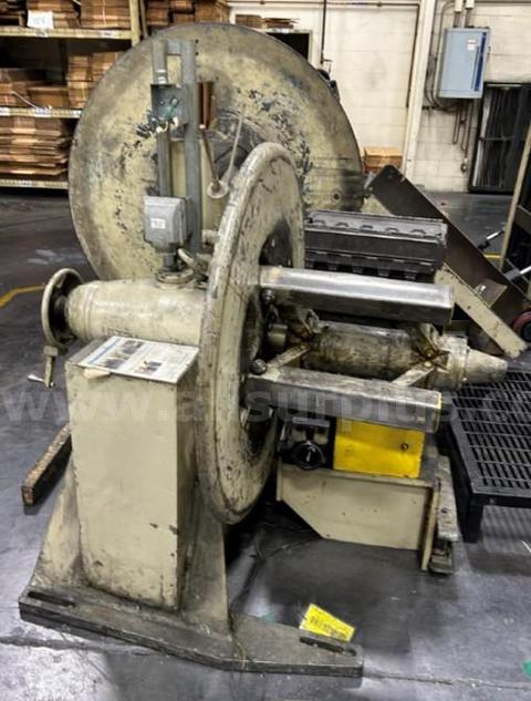 Littell Machine Steel Decoiler, 2500 lb