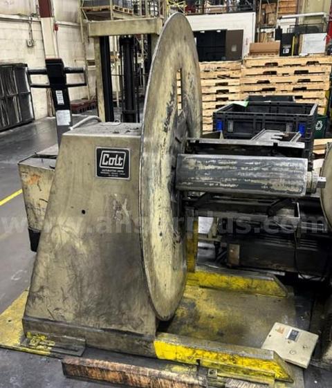 Colt CR-25-24 Steel Decoiler, 2500 lb