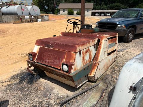 1997 Tennant 240 Ride On Power Sweeper-Inoperable