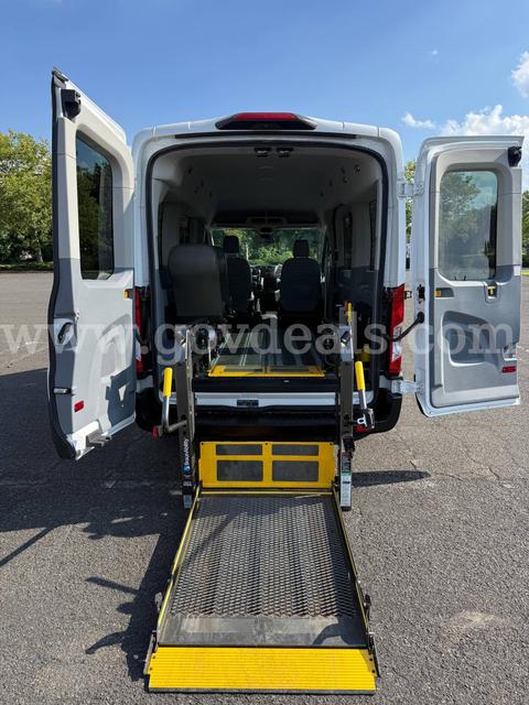 2019 Ford Transit Wheelchair Van - 16k Miles NEMT BraunAbility Rear Lift