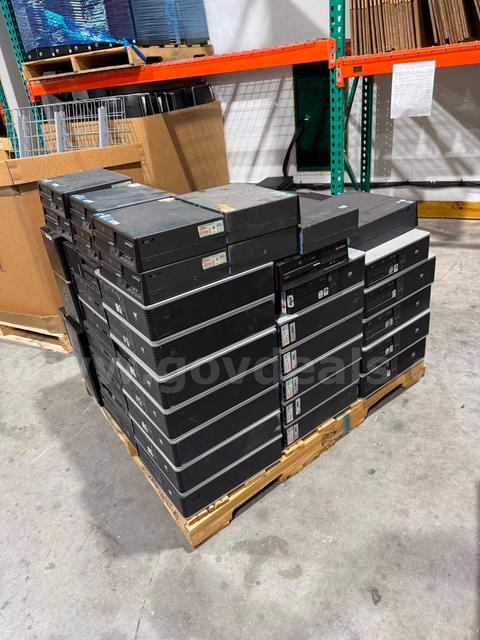 Lot of Desktops Assorted Brands (Dell, HP, Lenovo, Acer) Qty 50+