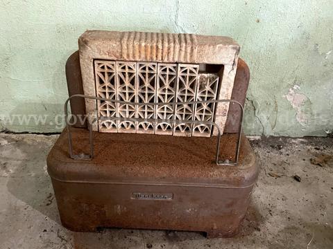 Lot of (4) Dearborn Antique Gas Heaters
