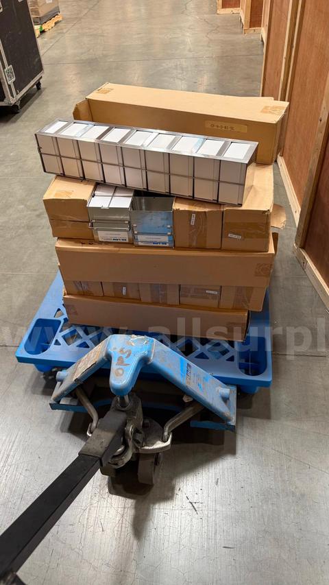 1 Pallet, So-Low Stainless Steel Freezer Racks for 3" Boxes