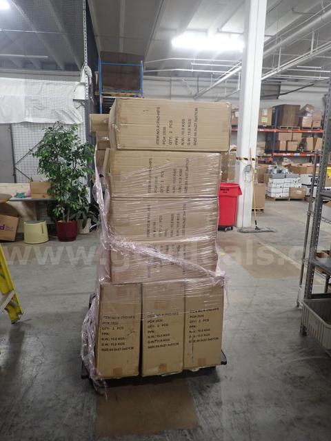 Pallet of Heavy-Duty Gooseneck Floor Stands new in box