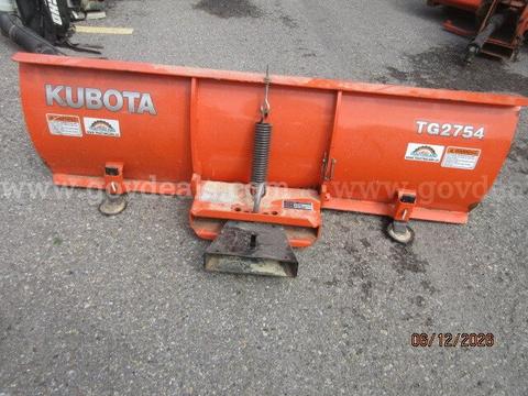2014 Kubota Push Blade - Model TG2754 - 54 Inch