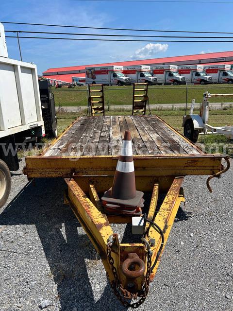 2003 hooper 8x20 flatbed trailer