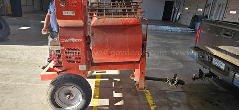 Whiteman cement / plaster mixer