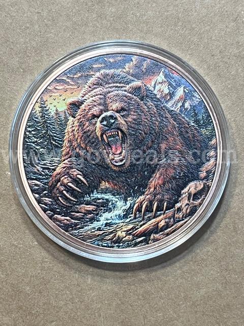 5 oz. Copper Grizzly