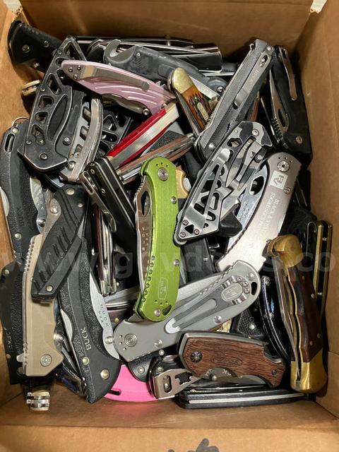 Box of Folding Knives