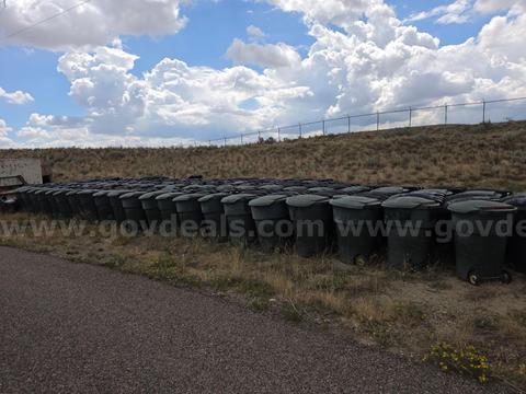 260- 90 Gallon Resident Trash Containers