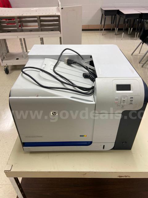 LOT 7 HP ColorJet CP3525dn color laser printer