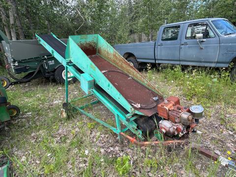 Lindig SCF15 Portable Belt Conveyor with Gasoline Engine