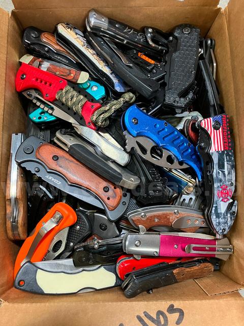 Box of Folding Knives