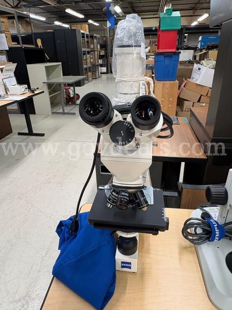 Microscope: Carl Zeiss (ID #12303) Lot G (Off-Site) (26-1284-7) 676