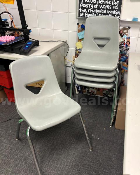 Stackable class room chairs