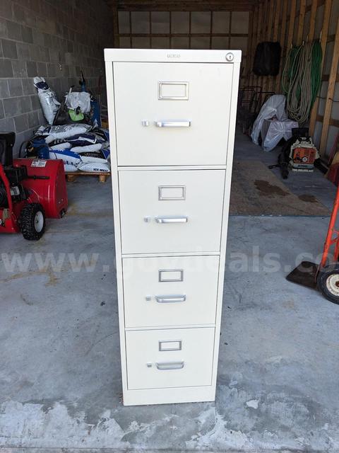 4 drawer filing cabinets- 5 units