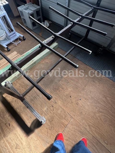 Metal Rack Holders for Chairs - Chairs Not Included - Qty 3